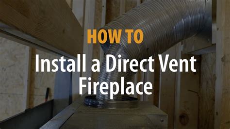 how do you vent a gas fireplace without a chimney
